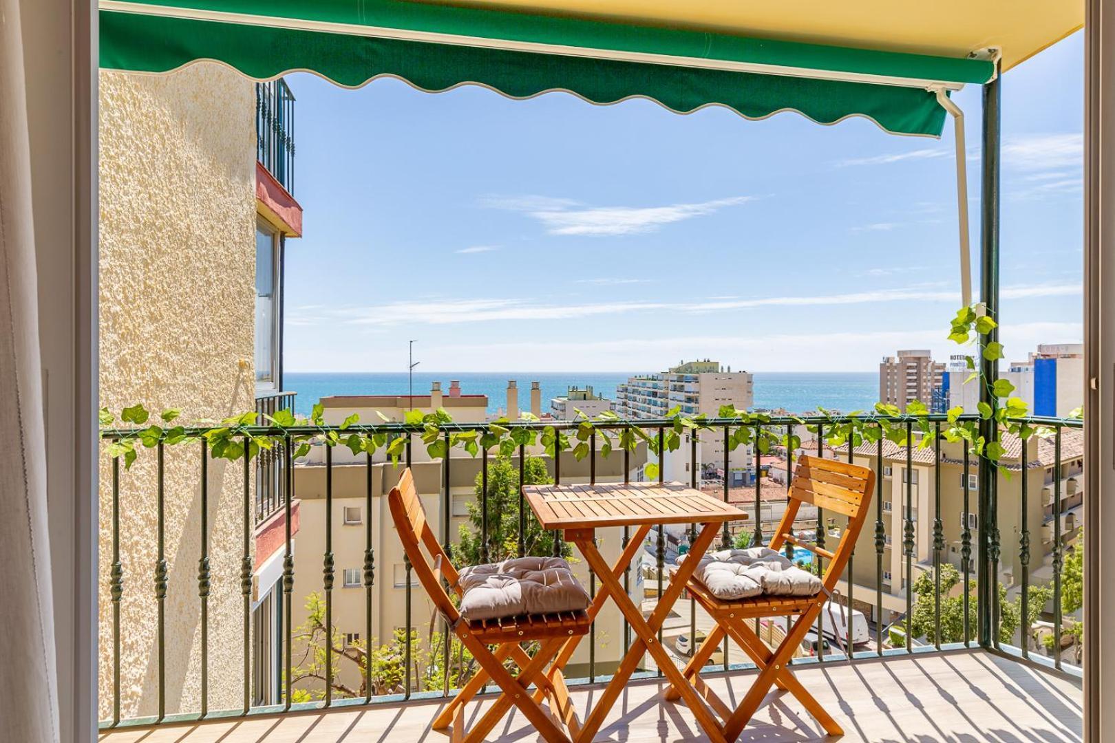Frida'S Home-Sea View Terrace Torremolinos Dış mekan fotoğraf